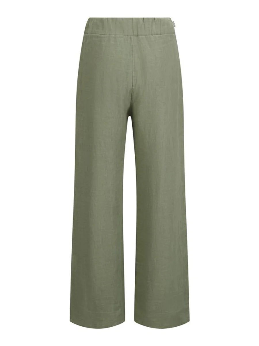 Molly Linen Pants Green