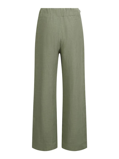 Molly Linen Pants Green