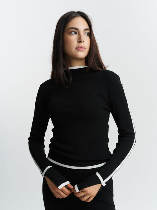 Colly Merino Sweater Black