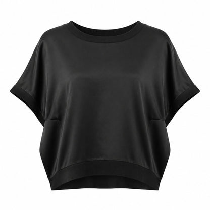Ribbekant T-shirt Black