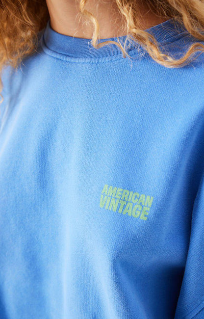 Plizzy Sweat Vintage Nautical Blue