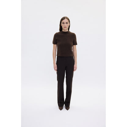 Clara Dark Brown Melange