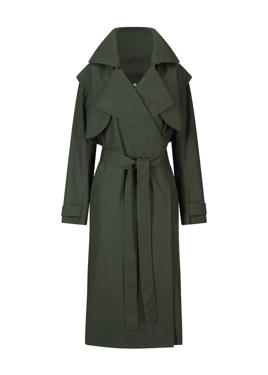 Regndråpe Trench Coat Rosin