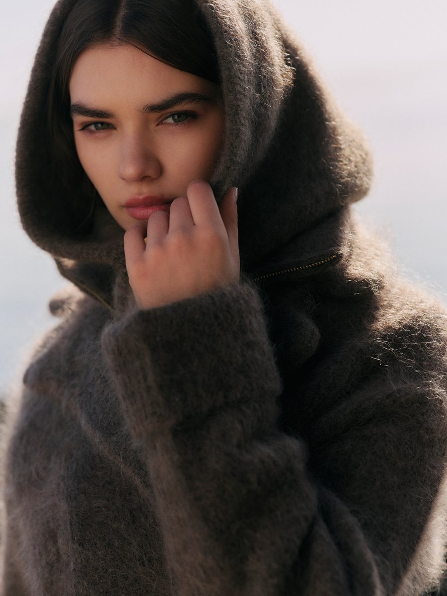 Kajsa Chunky Balaclava Brown