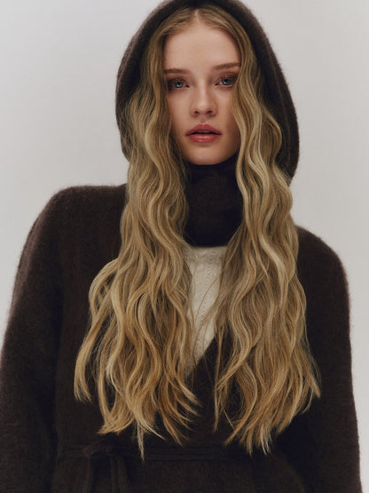 Kajsa Chunky Balaclava Brown