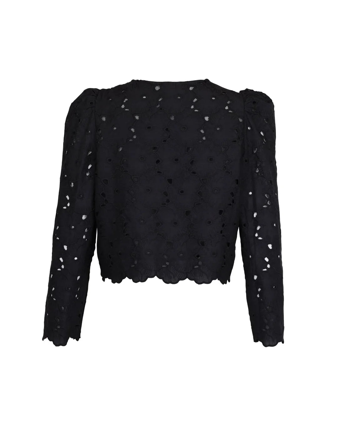 Broderie Anglaise Jacket Black