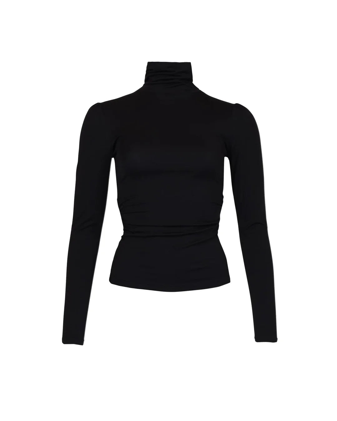 Jersey Turtleneck Black