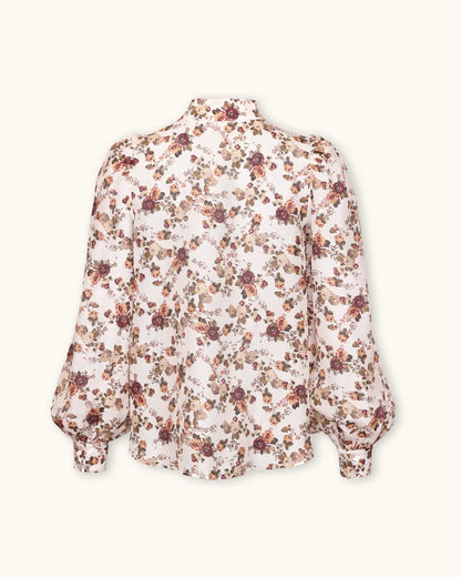 Organza Blouse Vintage Posy