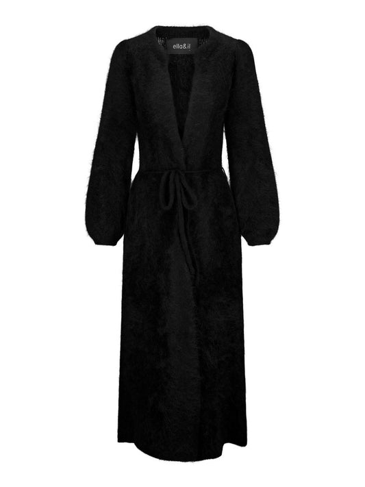 Olivia Chunky Cardigan Black