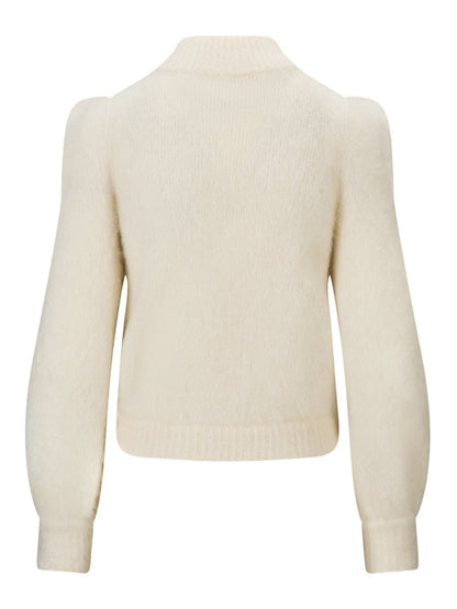Venja Chunky Sweater Bright White
