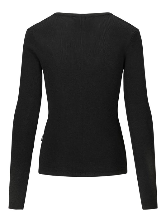 Lyla Merino Sweater Black