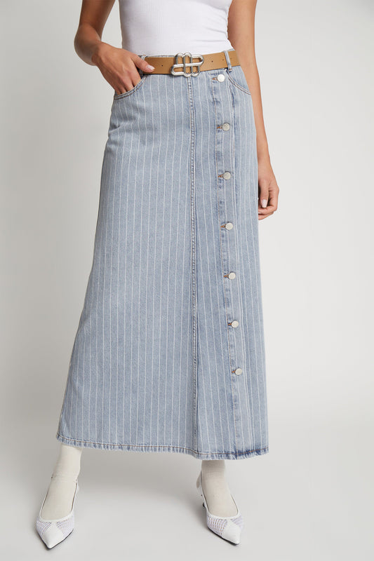 Saima Skirt Light Blue