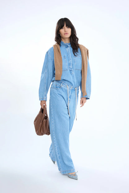 Obey Pants Light Blue