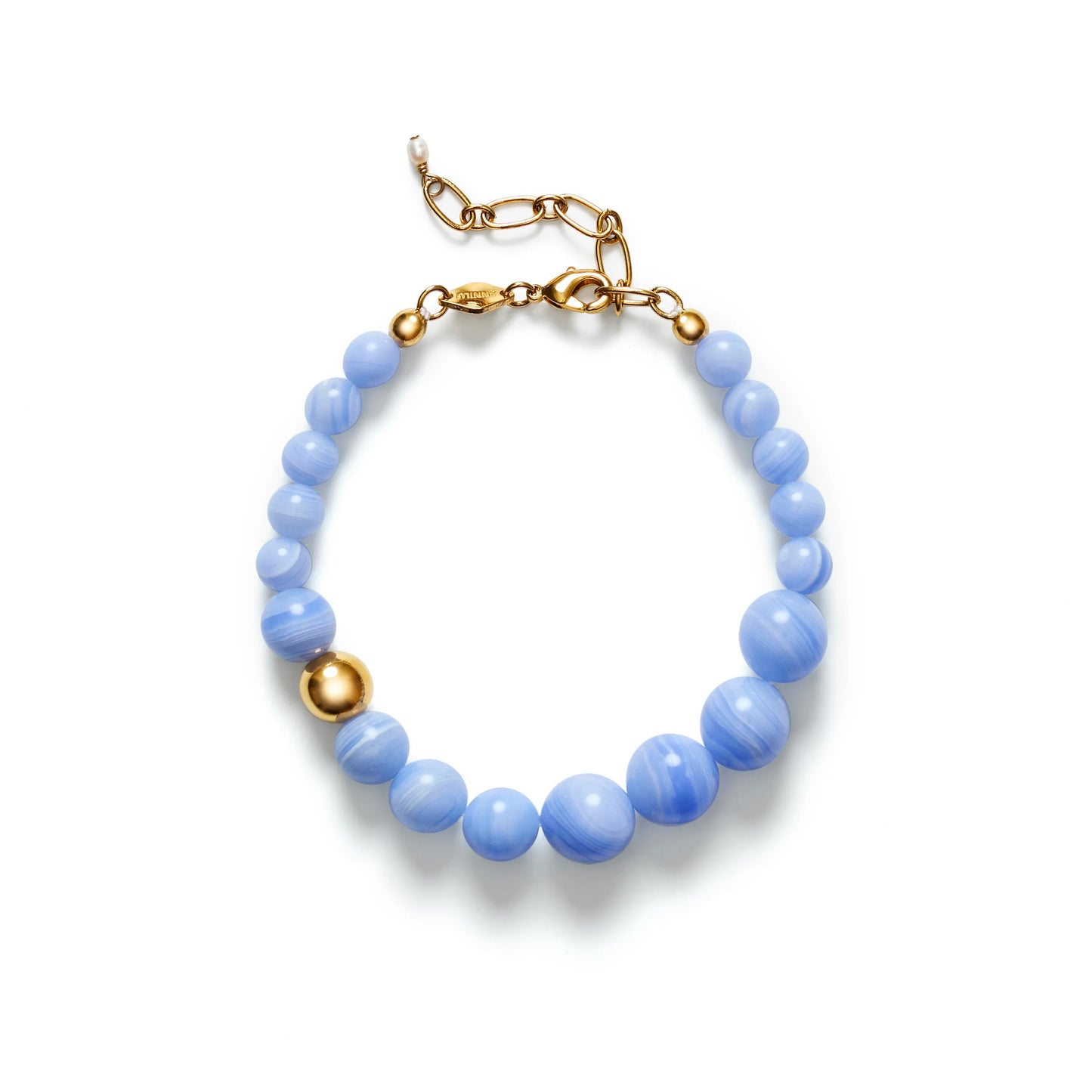 Float Bracelet Blue Lace Agate