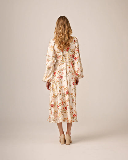 Viscose Shirt Dress Botanical