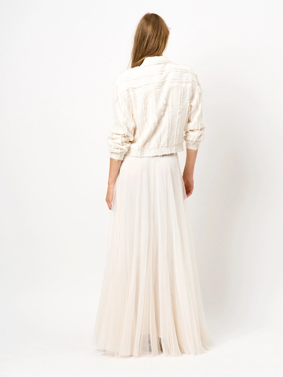 Taryn Tulle Skirt Butter Cream