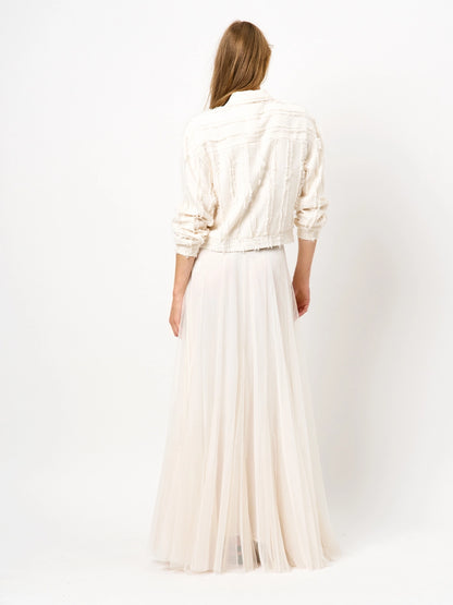 Taryn Tulle Skirt Butter Cream