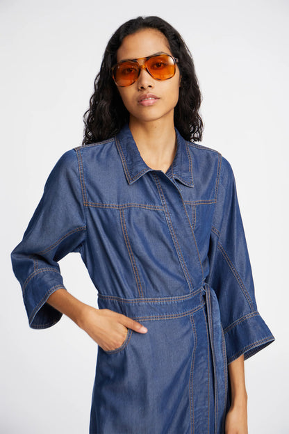 Prescott Dress Indigo