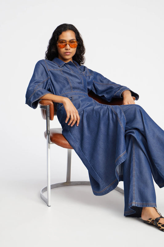 Prescott Dress Indigo