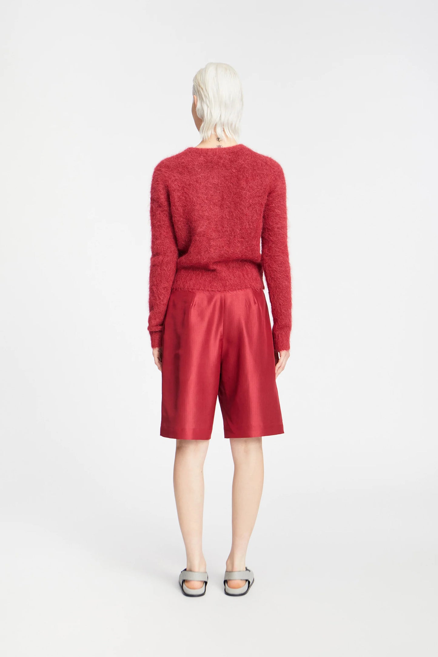 Povilla Cardigan Bordeaux