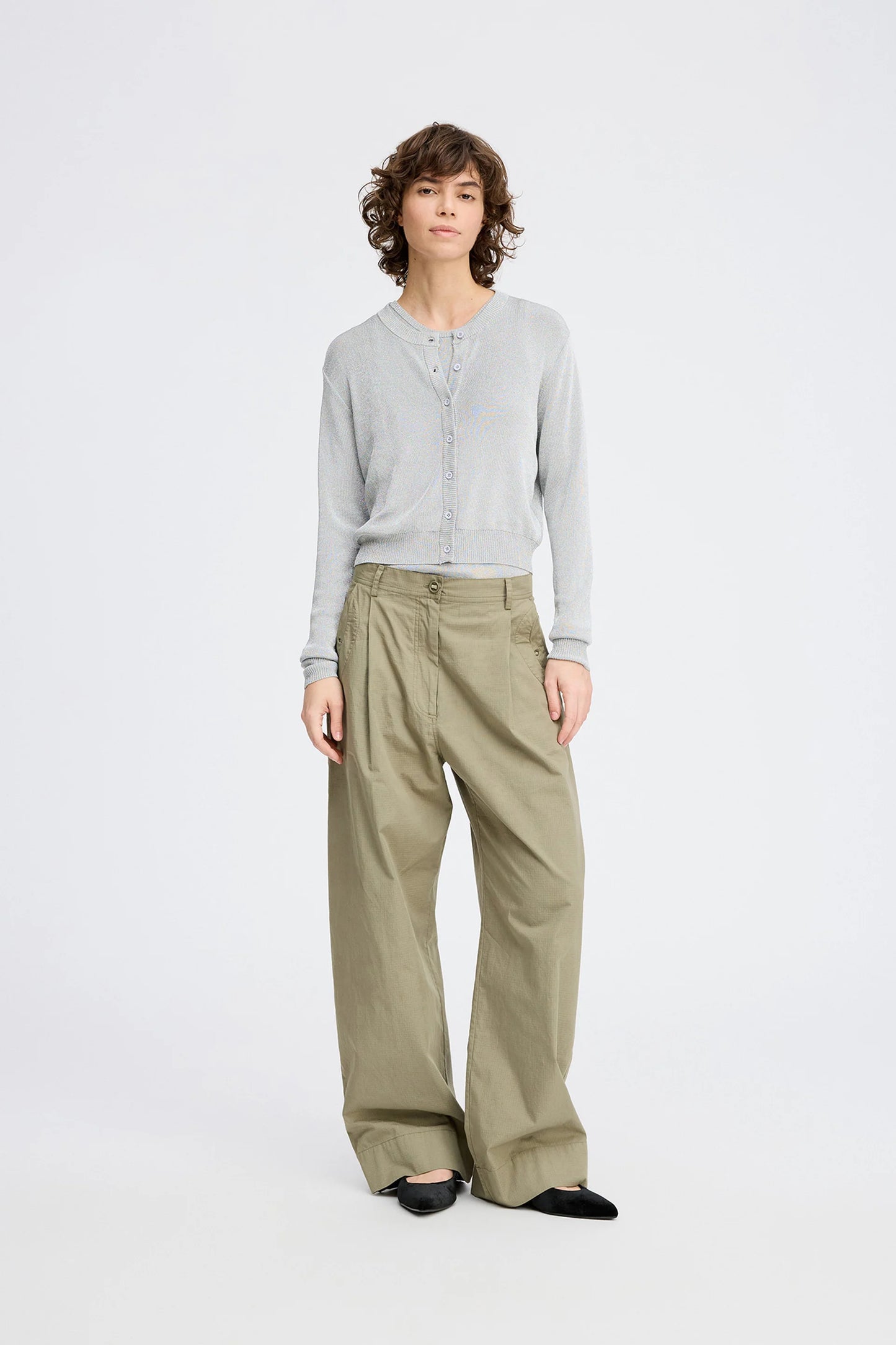 Parli Cardigan Silver