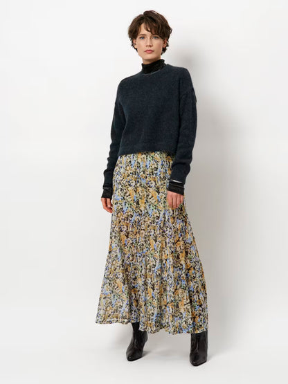 Ariama Crewneck Sweater Midnight Green