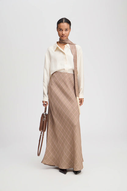 Bardot Skirt Mocca