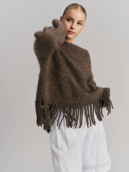 Gine Chunky Sweater Denim Blue