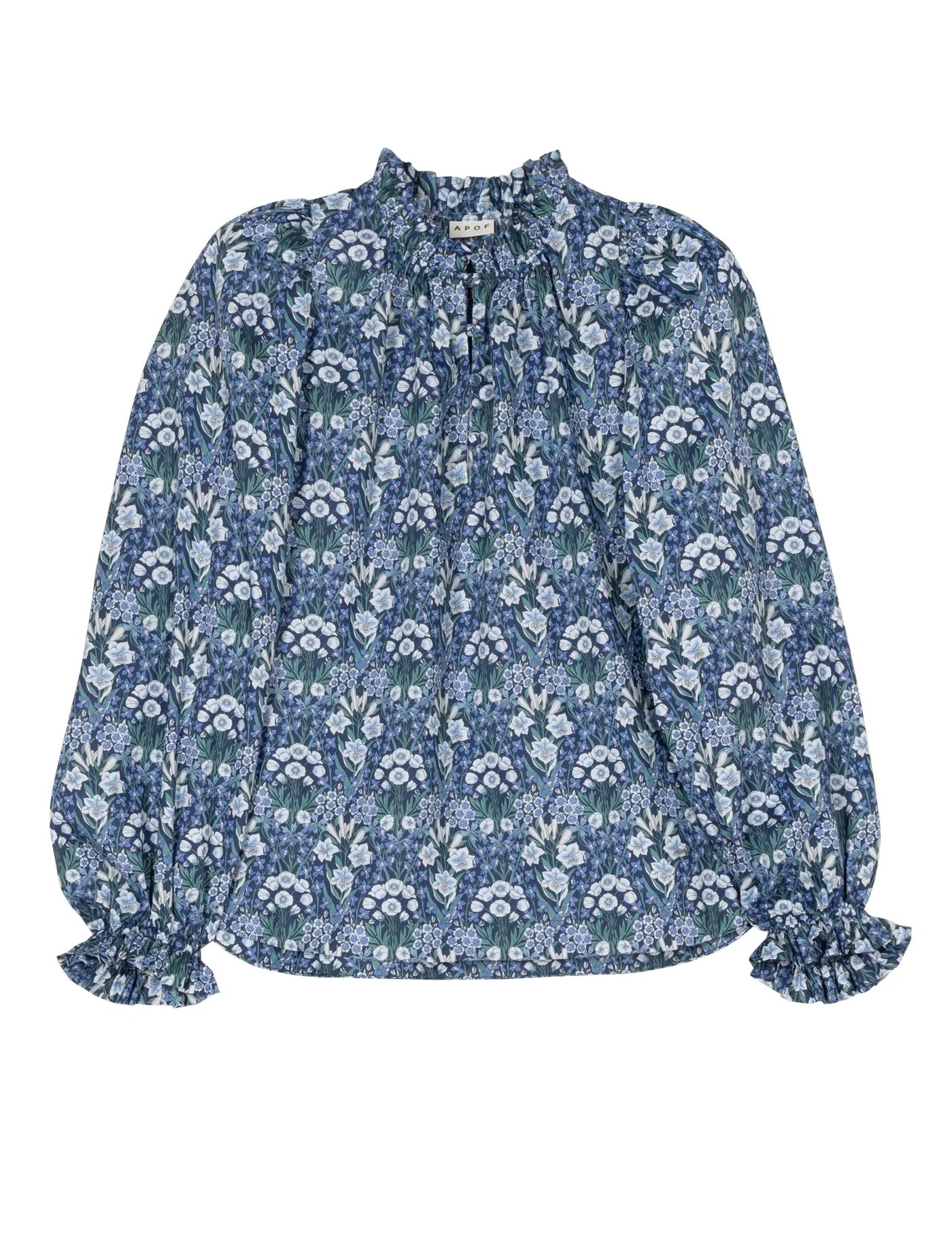 Annabella Blouse Mountain Blue