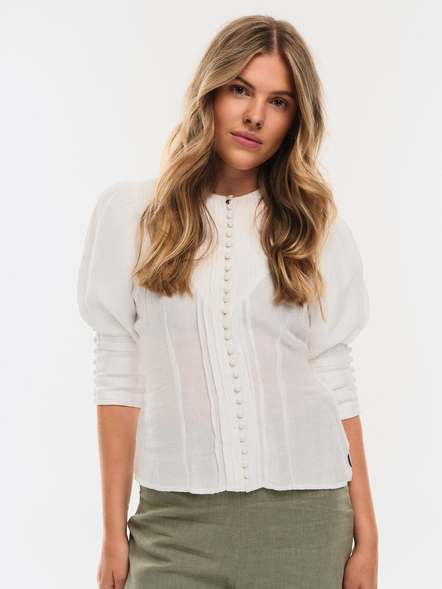 Katja Blouse White