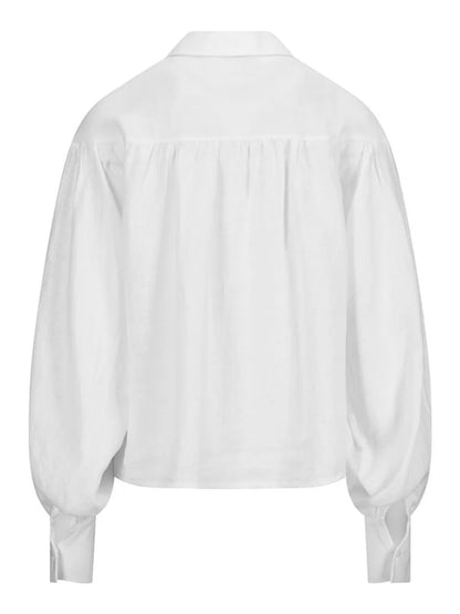 Linde Linen Shirt White