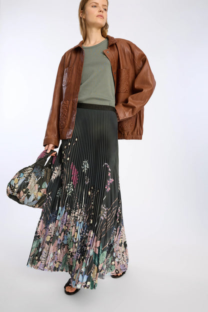 Taulla Skirt Print Black