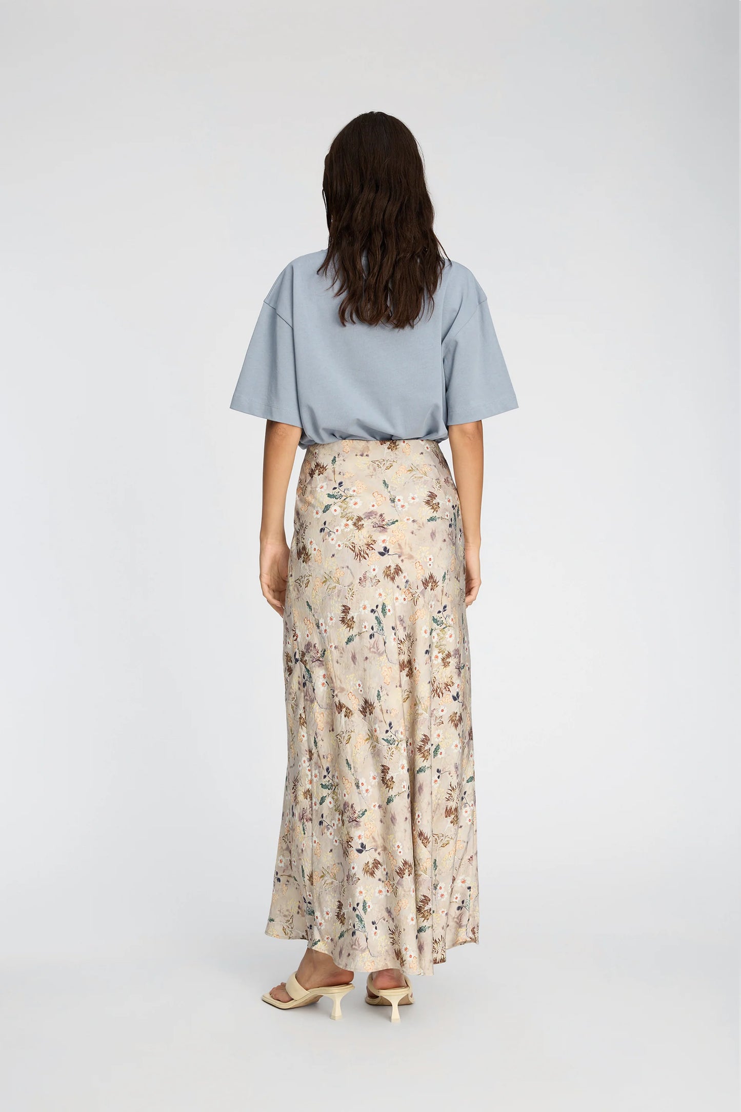 Bardot Skirt Print Nature