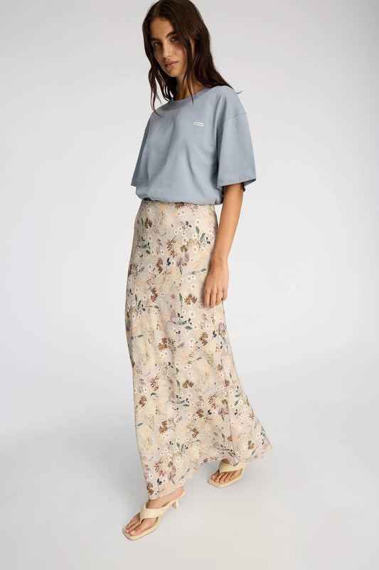 Bardot Skirt Print Nature