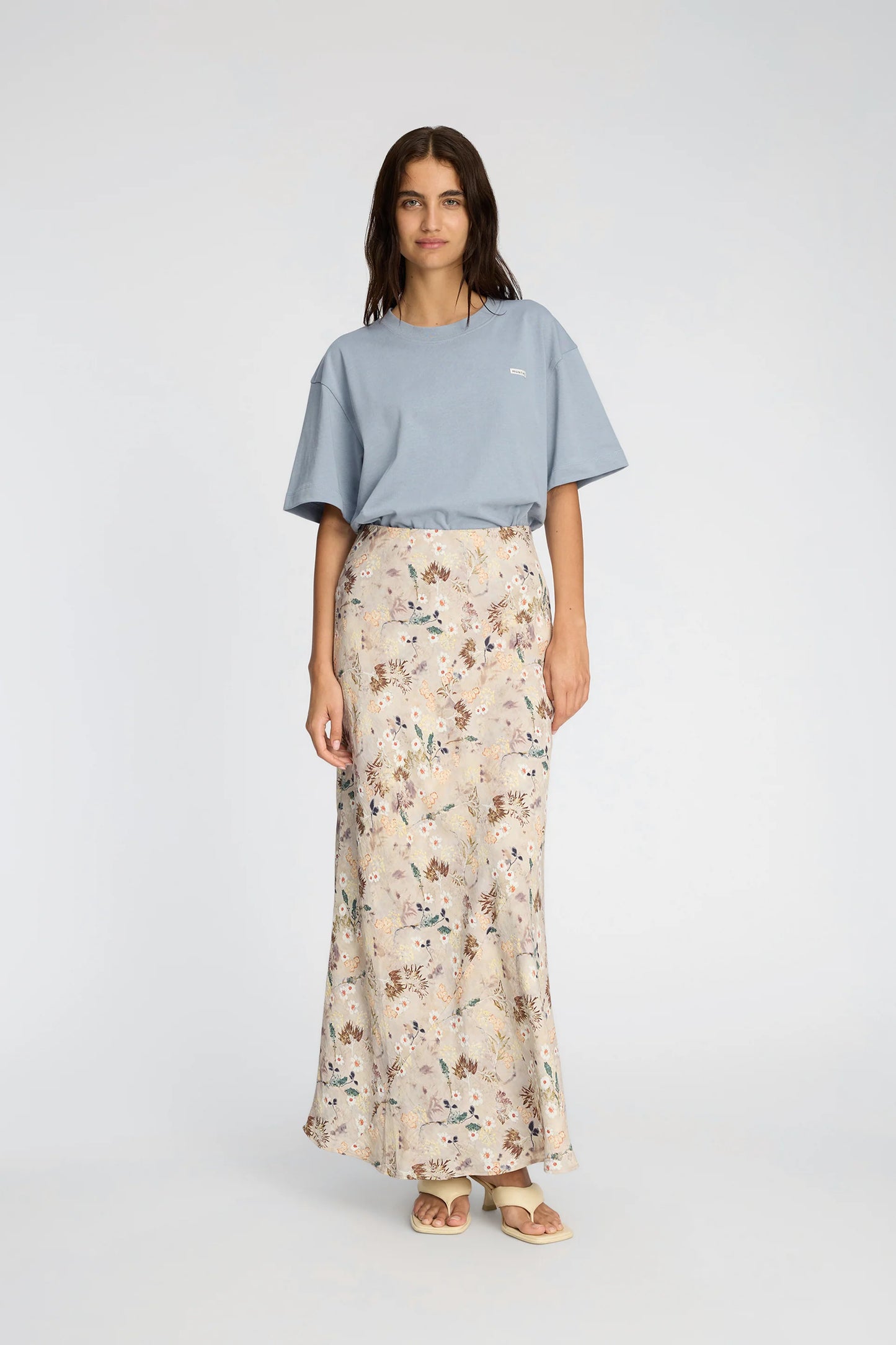 Bardot Skirt Print Nature