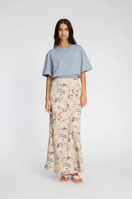 Bardot Skirt Print Nature