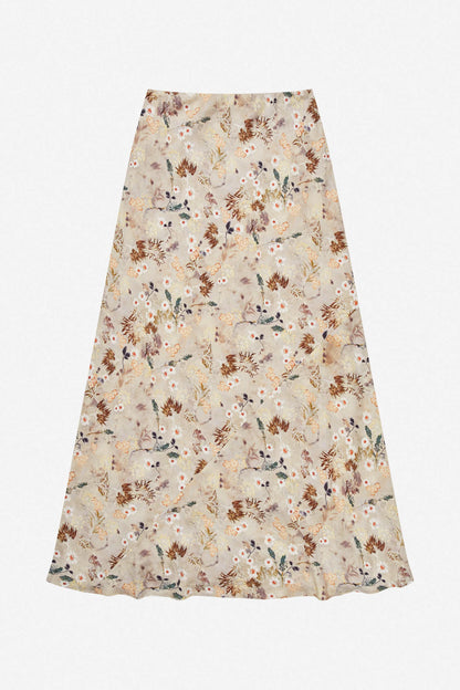 Bardot Skirt Print Nature