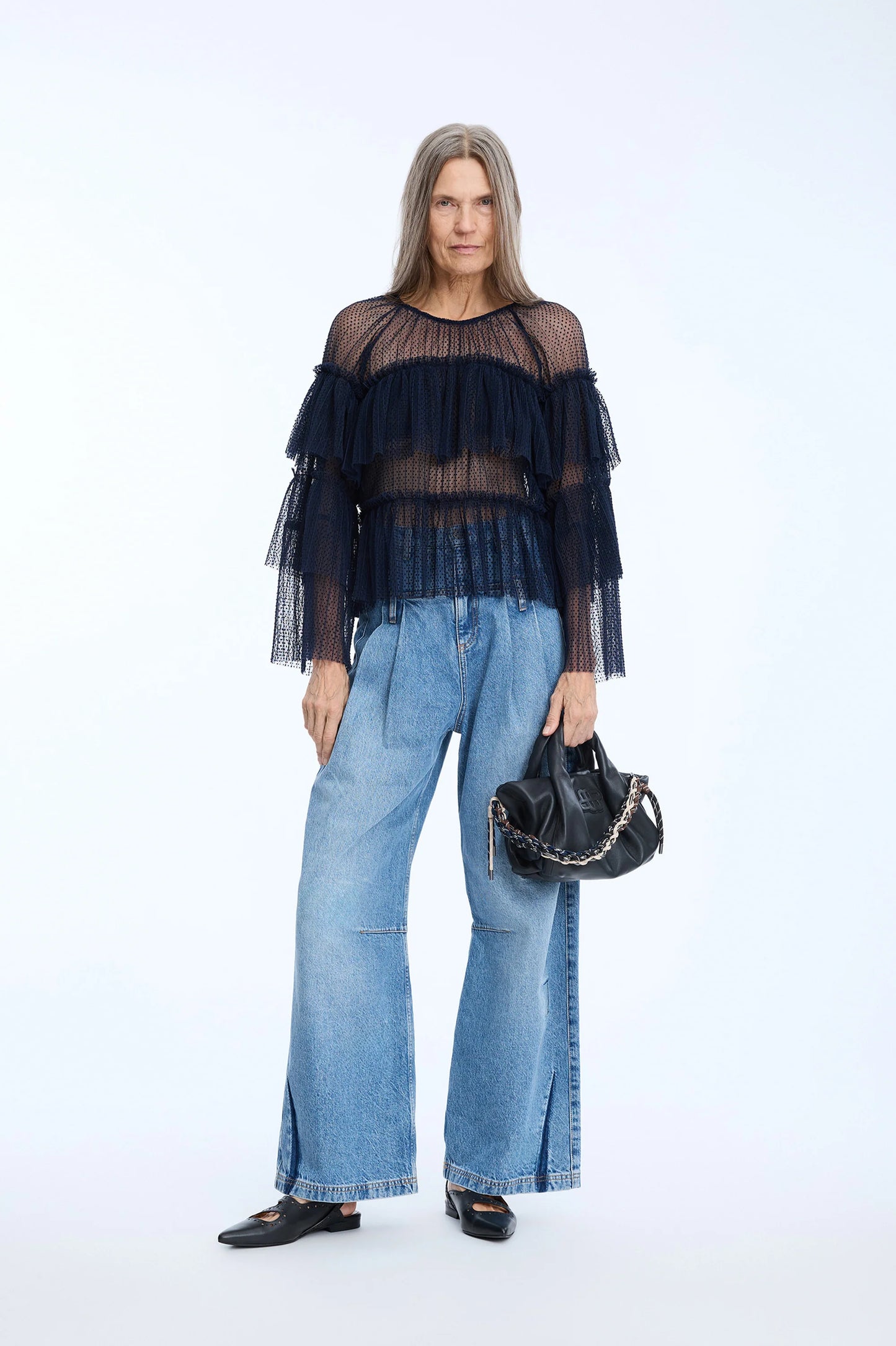 Naria Blouse Navy