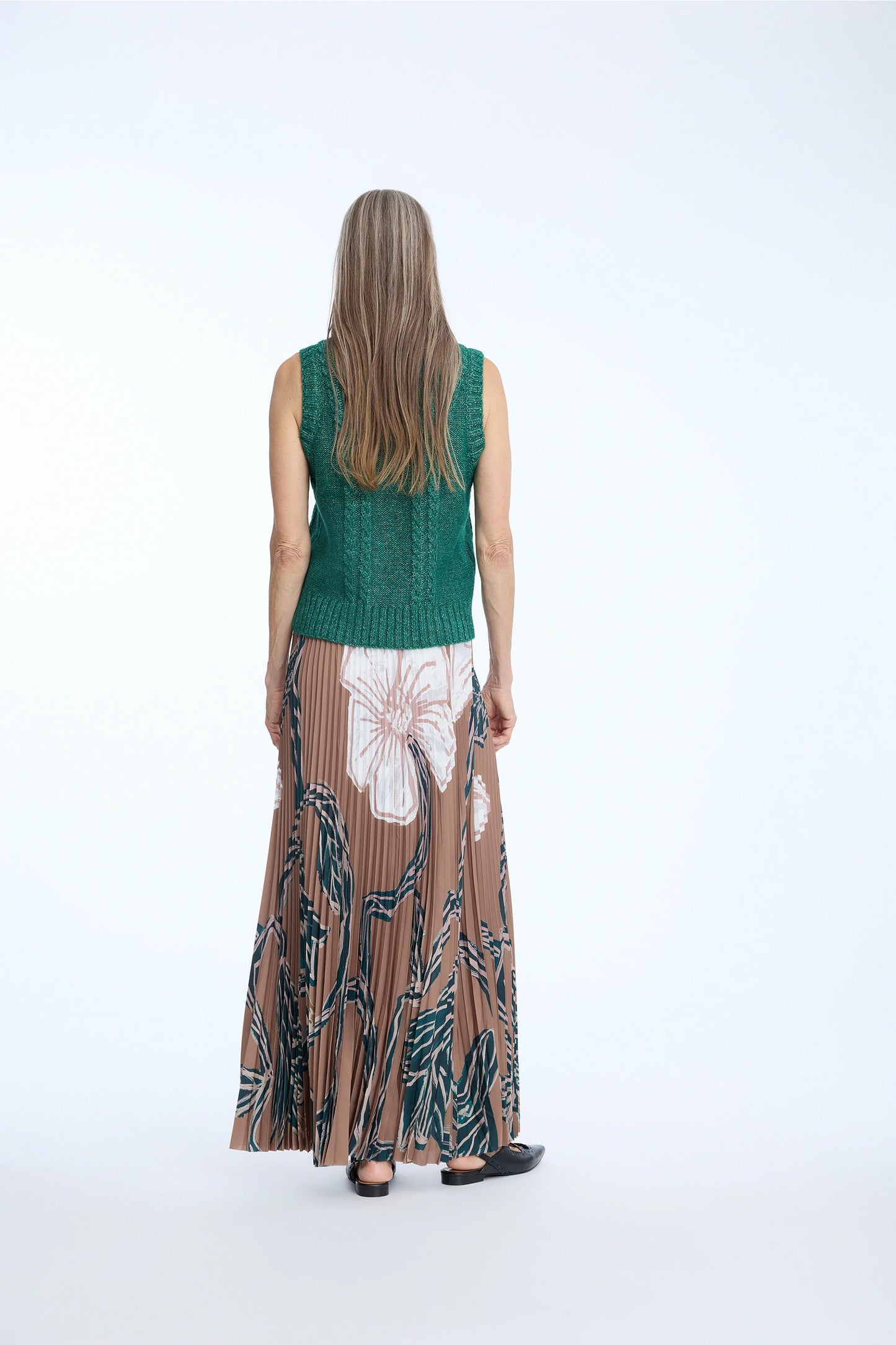 Taulla Skirt Print Caramel