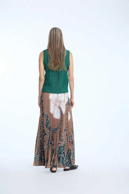 Taulla Skirt Print Caramel