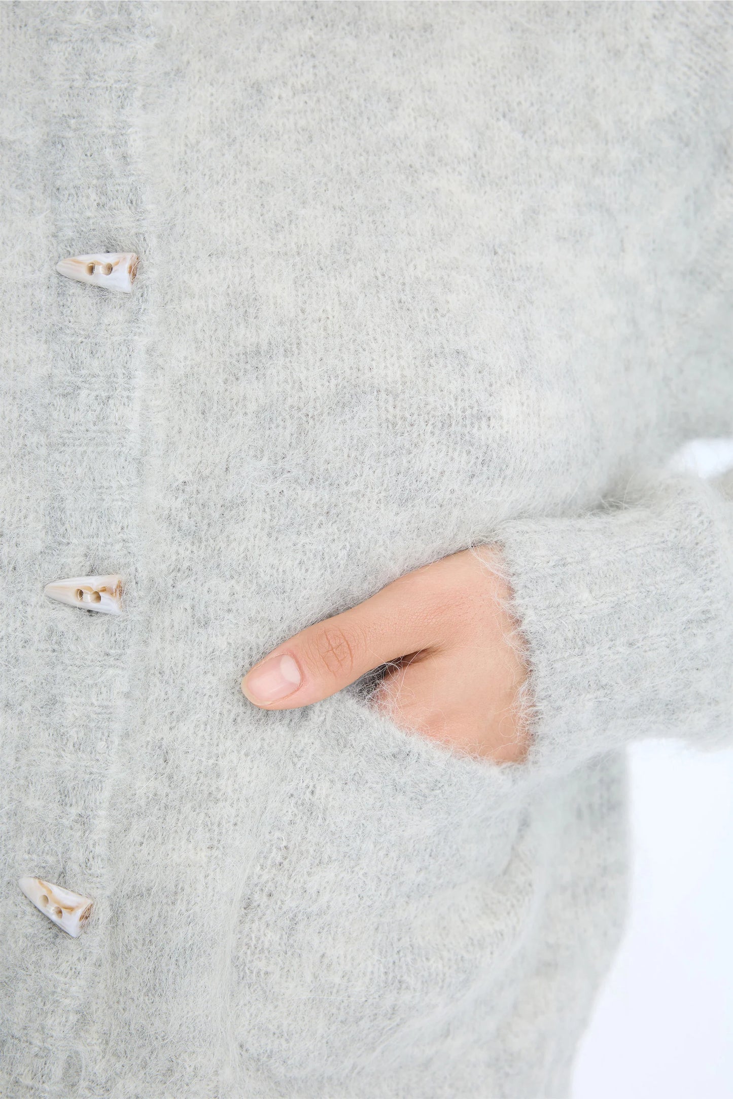 Nolocca Cardigan Grey