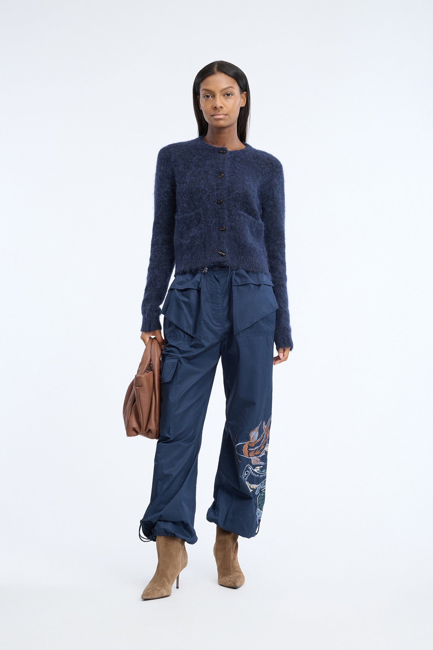 Nolocca Cardigan Navy
