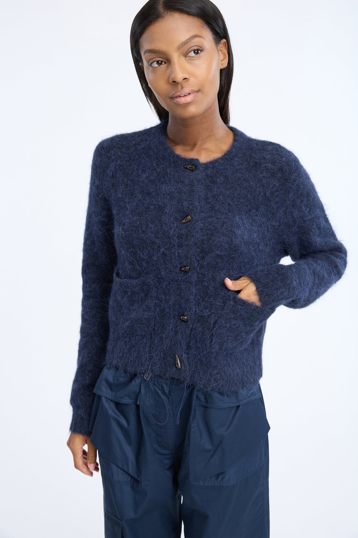 Nolocca Cardigan Navy