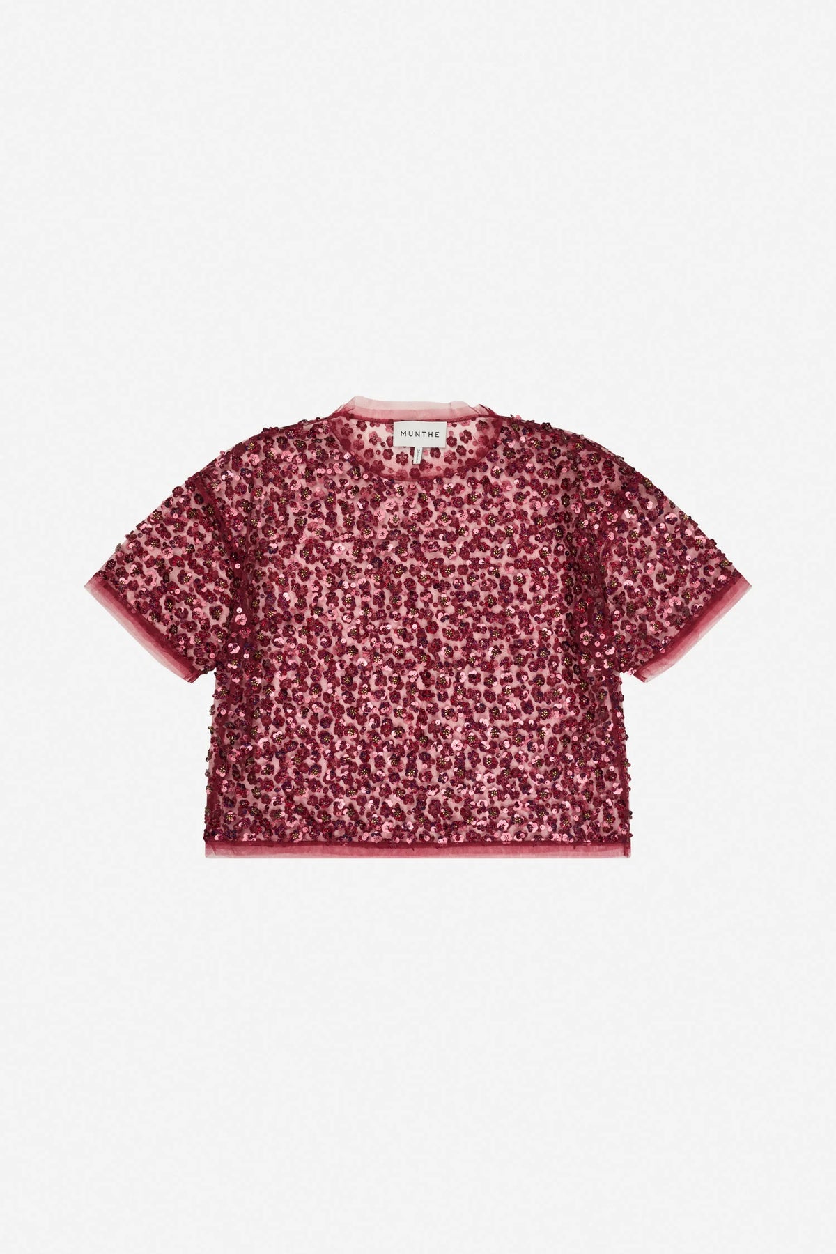 Carelee Top Bordeaux