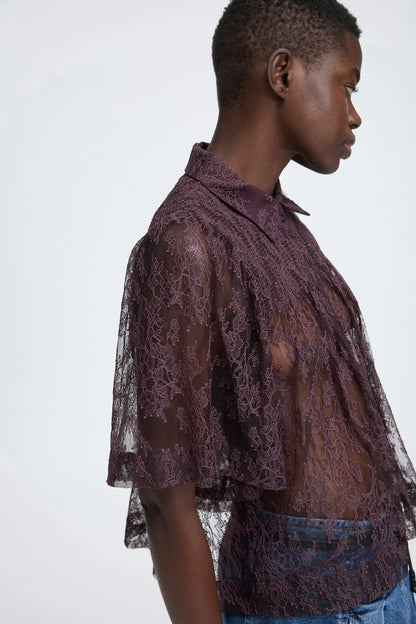 Camelly Blouse Plum