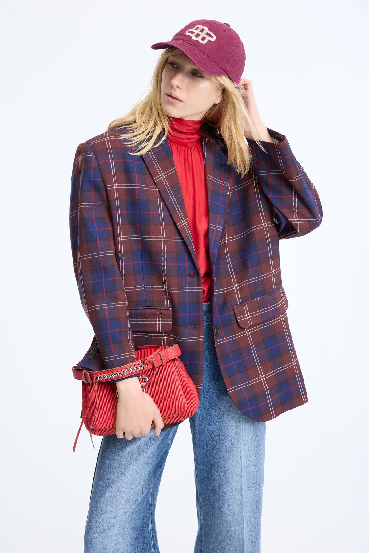 Roluke W Handle Bag Red