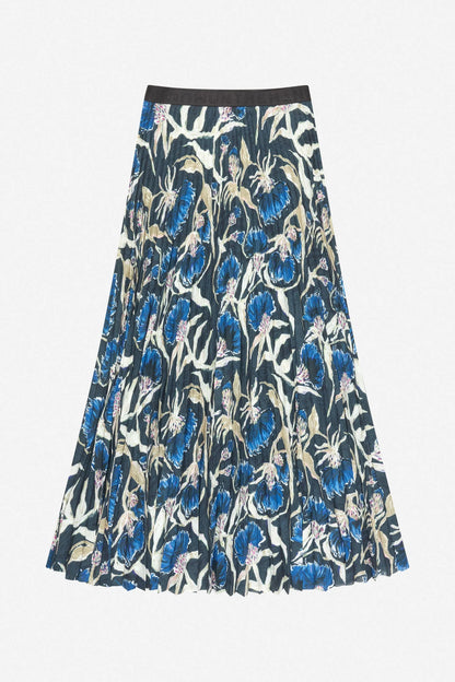 Taulla Skirt Print Black