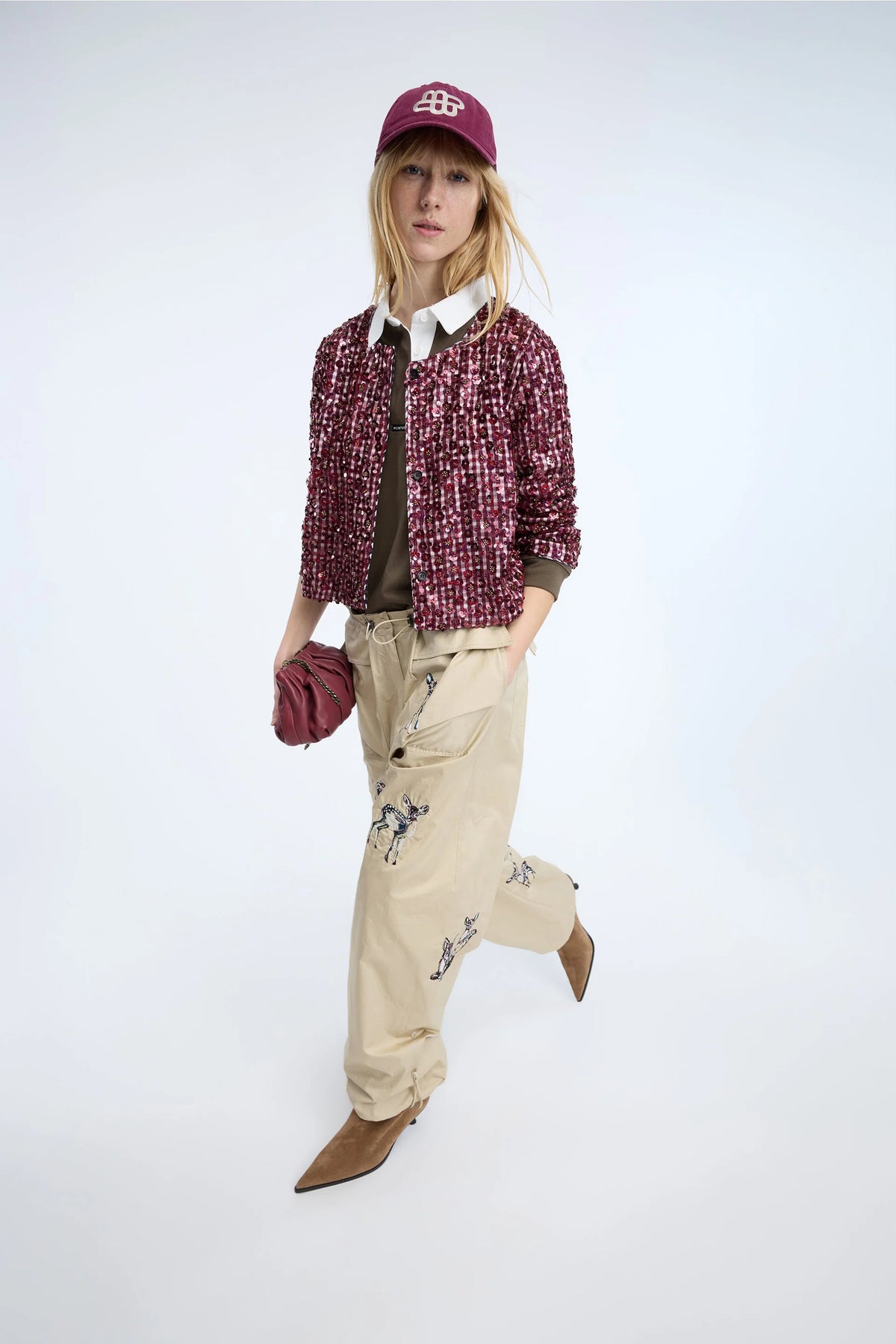 Cakio Jacket Bordeaux