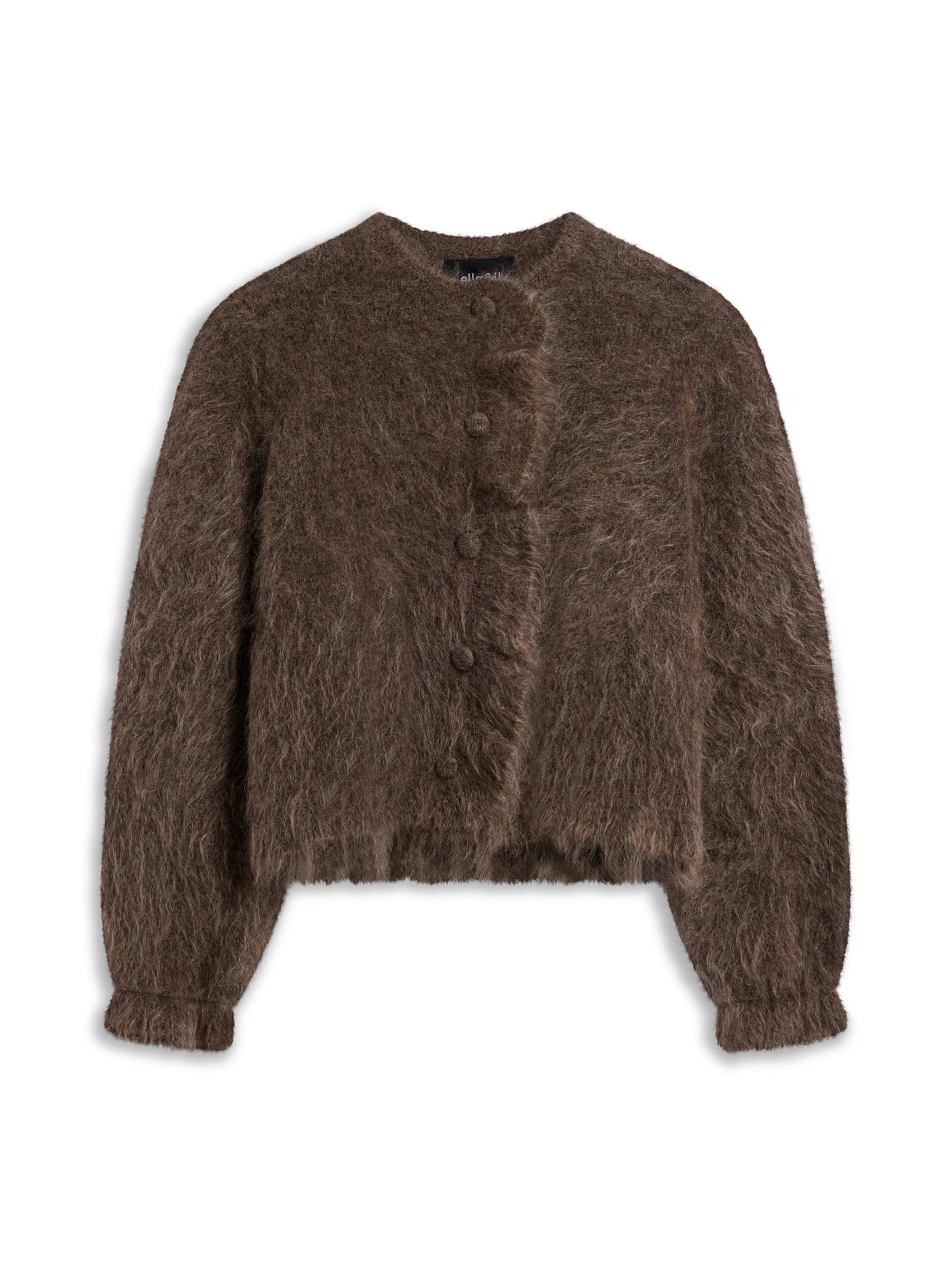 Ana Chunky Cardigan Brown