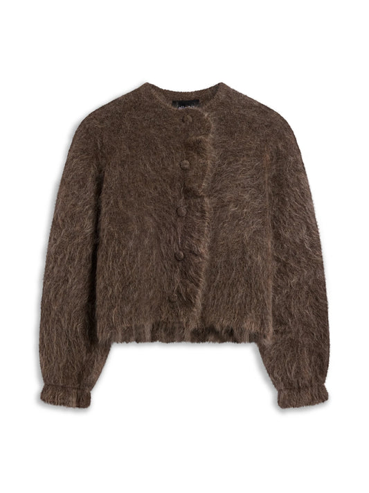 Ana Chunky Cardigan Brown